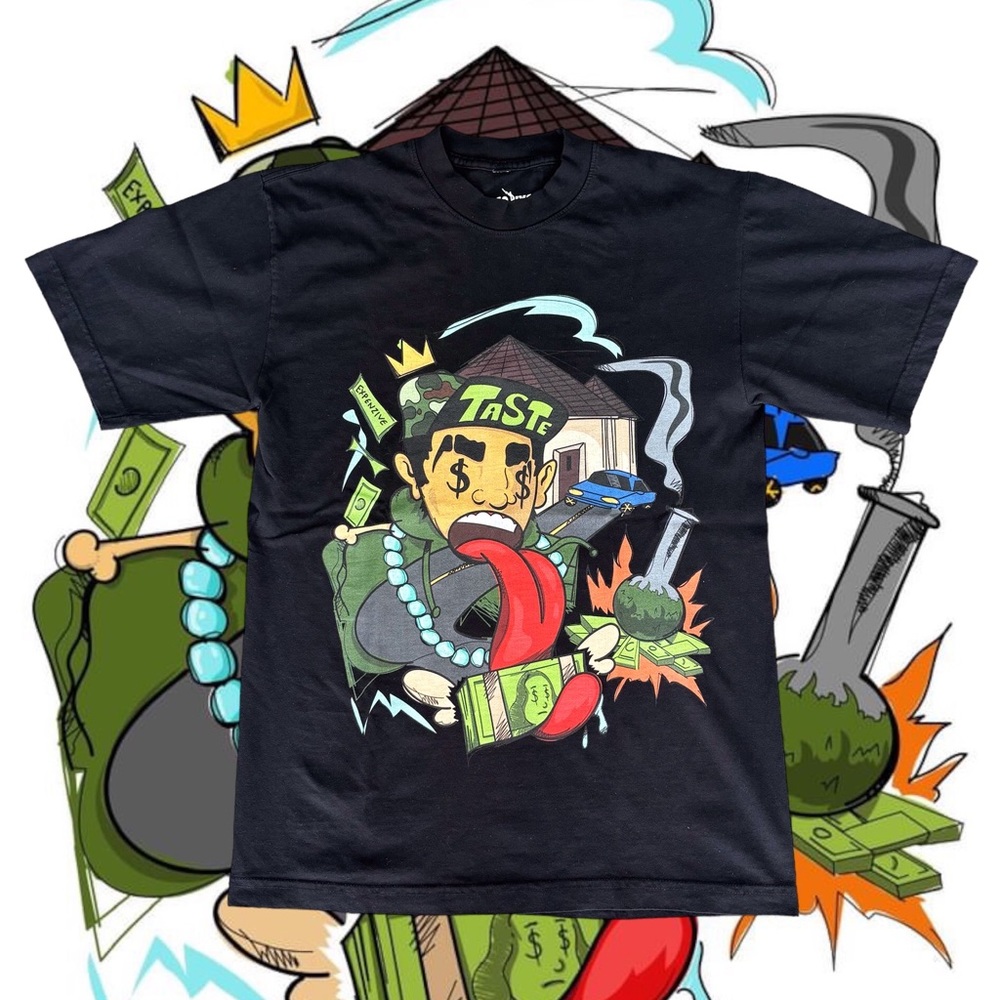 LIFESTYLE BLACK TEE